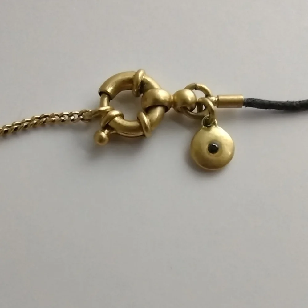 Madewell Women's Gold Tone And Black Necklace - Picture 4 of 7